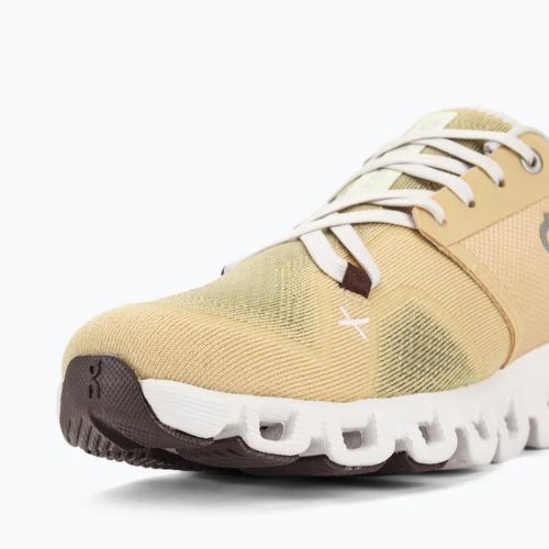 Damen On Cloud X 3 savannah/frost Laufschuhe