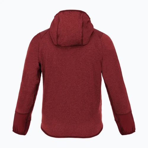 Trekking Sweatshirt Hoodie Kinder Salewa Agner Melange PL FZ Hoody syrah