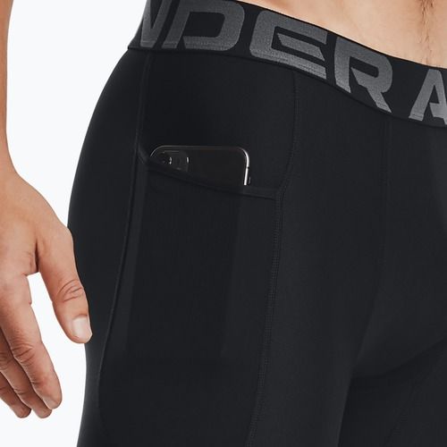 Men's Under Armour HG Armour Long Shorts schwarz/weiß