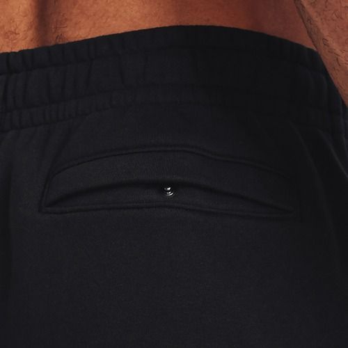 Under Armour Essential Fleece Jogger schwarz/weiß Herren Trainingshose