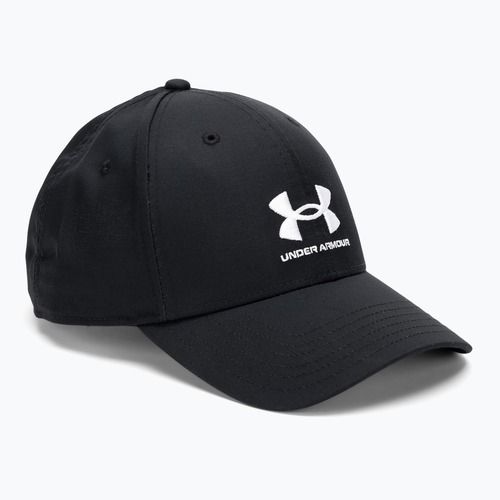 Unter Armour Branded Lockup Adj schwarz/weiß Männer Baseballkappe