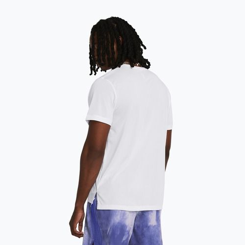 Herren Under Armour Streaker weiß/reflektierendes Laufshirt
