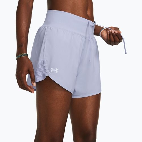 Under Armour Fly By Elite 5" Damen Laufshorts celeste/celeste/reflective