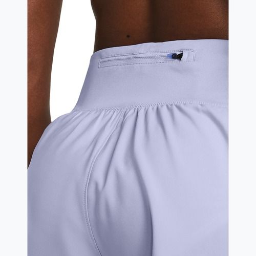 Under Armour Fly By Elite 5" Damen Laufshorts celeste/celeste/reflective