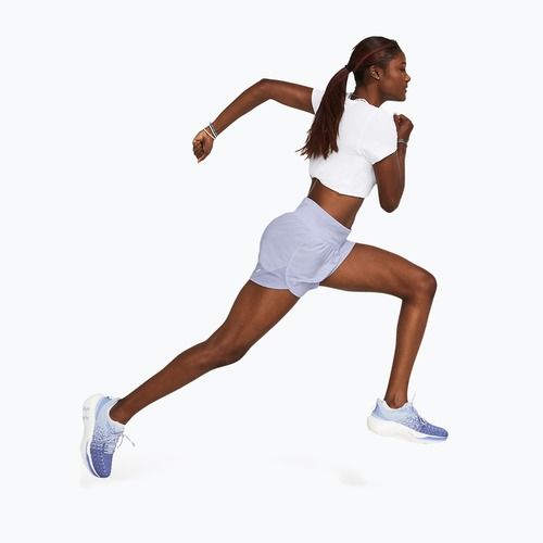 Under Armour Fly By Elite 5" Damen Laufshorts celeste/celeste/reflective