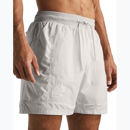 Herren-Basketball-Shorts Under Armour Curry Woen Short weiß Ton/weiß Ton/weiß Ton