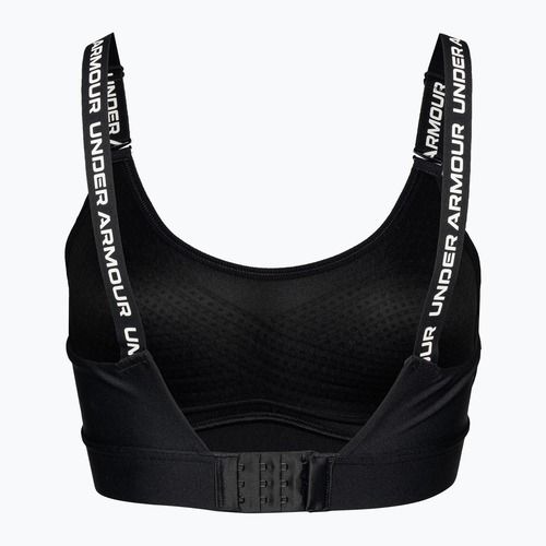 Under Armour Infinity Mid schwarz/weißer Fitness-BH