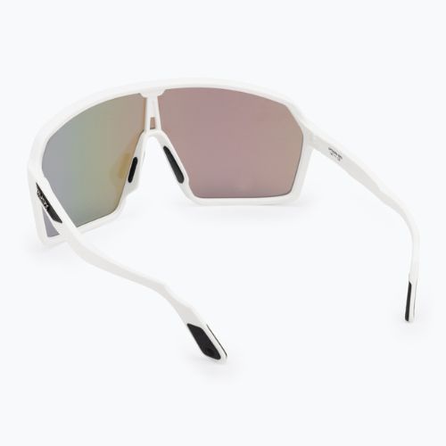 Sonnenbrille Rudy Project Spinshield white matte/racing green