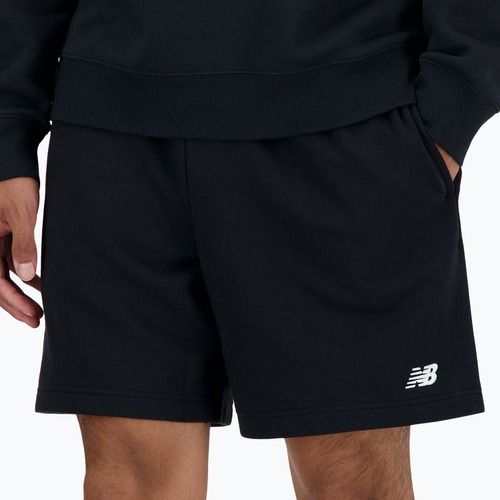Herren New Balance French Terry Short schwarz