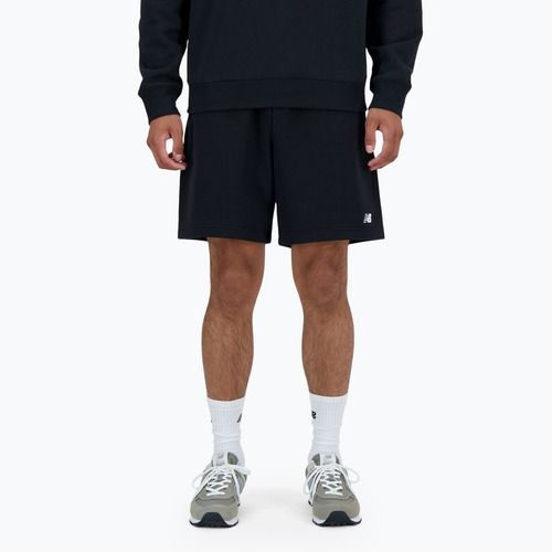 Herren New Balance French Terry Short schwarz