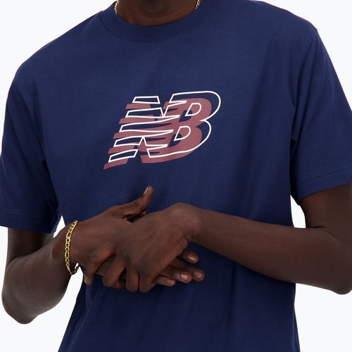 Shirt Herren New Balance Graphic nb navy