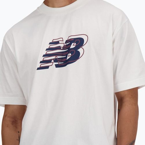 Shirt Herren New Balance Graphic white