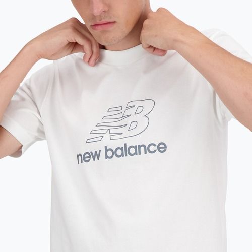 Shirt Herren New Balance Graphic V Flying white
