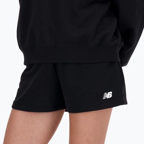 New Balance French Terry Short Damen schwarz