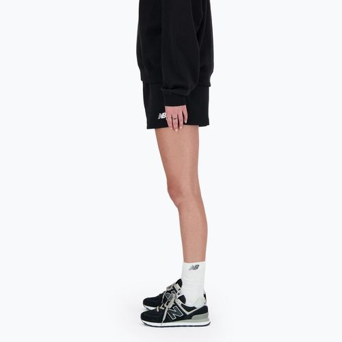 New Balance French Terry Short Damen schwarz