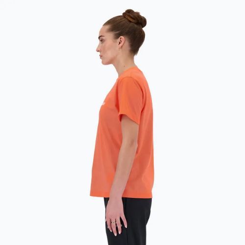 Damen New Balance Script Tee gulfred