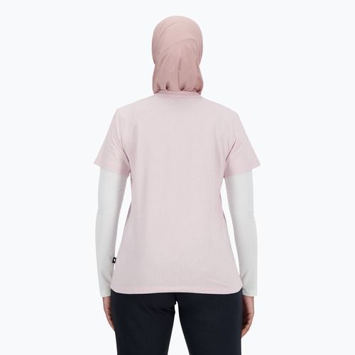 Damen New Balance Script Tee stonepin t-shirt