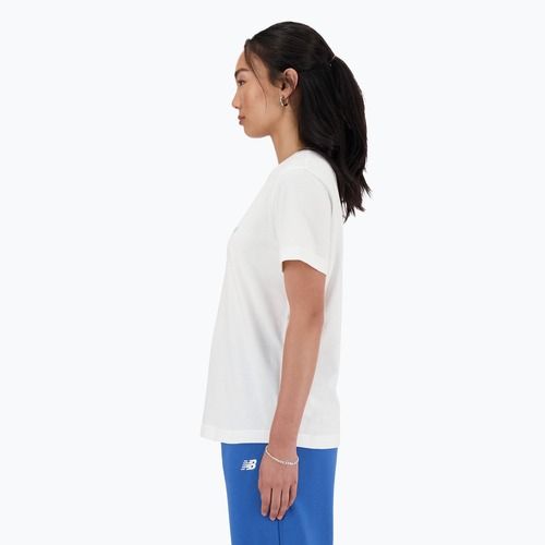 Damen New Balance Script Tee weiß
