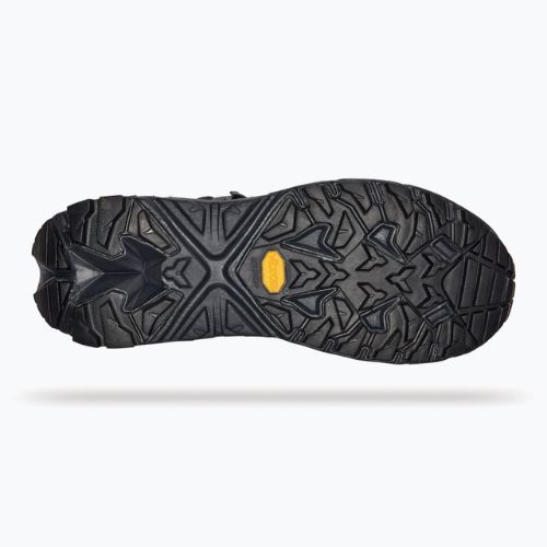 Herren-Trekkingschuhe HOKA Trail Code GTX schwarz/raven