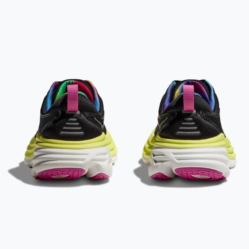 Herren Laufschuhe HOKA Bondi 8 schwarz/citrus glow