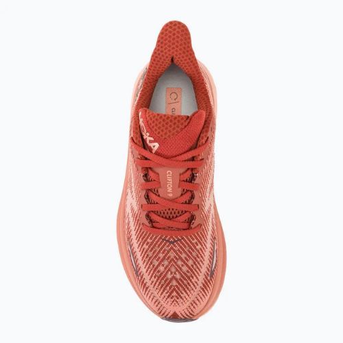 Damen Laufschuhe HOKA Clifton 9 rost/earthenware