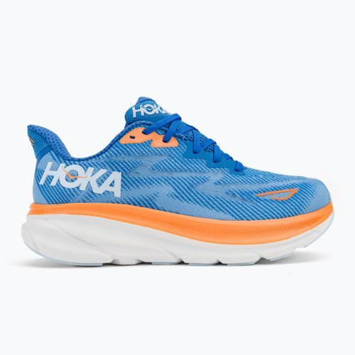 HOKA Clifton 9 Wide coastal sky/all aboard men's running schuhe