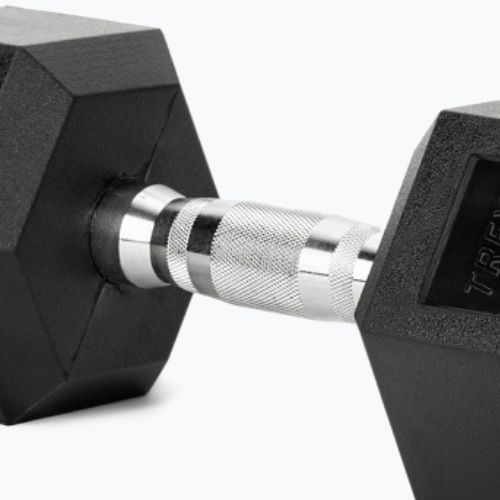 XTREXO Hex gummierte Kurzhantel 12,5 kg