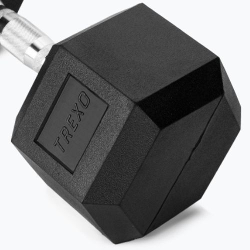 XTREXO Hex 22,5 kg gummierte Kurzhanteln