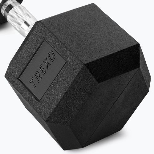 XTREXO Hex 27,5 kg gummierte Kurzhanteln