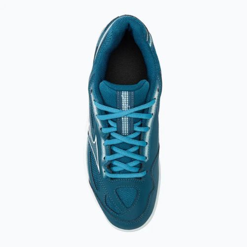 Mizuno Break Shot 4 AC marokkanischen blau / weiß / blau glühen Tennisschuhe