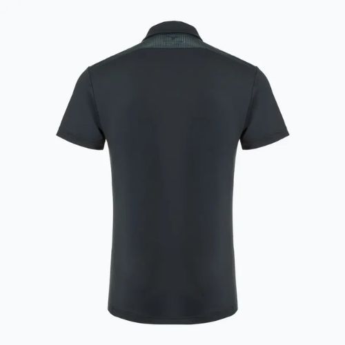 Herren Tennis-Polo-Shirt Mizuno Charge Shadow Polo schwarz