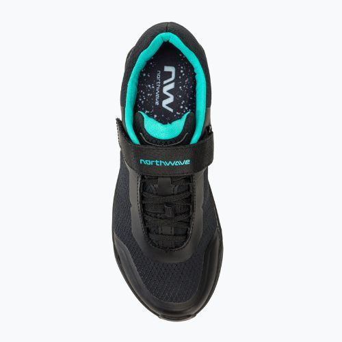Damen MTB-Radschuhe Northwave Escape Evo 2 schwarz/türkis