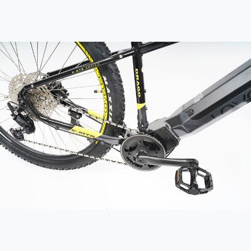 LOVELEC Drago 36V 20Ah 720Wh grau/gelb Elektrofahrrad