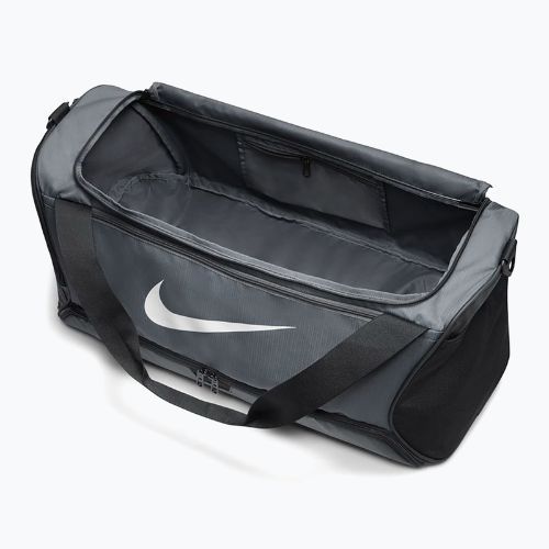 Nike Brasilia Trainingstasche 9.5 60 l grau/weiß
