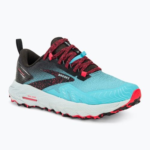 Brooks Cascadia 17 Damen Laufschuhe bluefish/schwarz/diva pink
