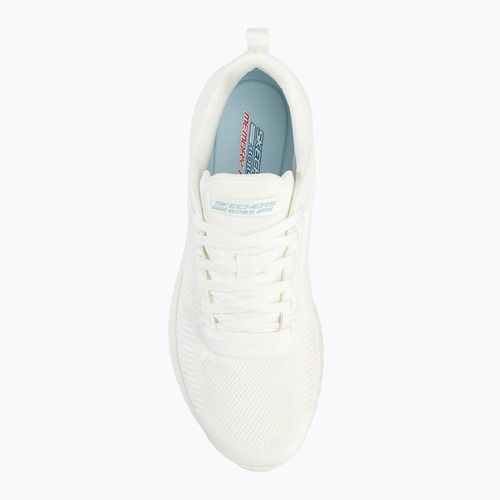 Damen SKECHERS Bobs Squad Chaos Face Off weiß/weiß Schuhe