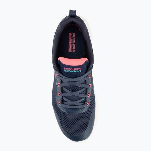 SKECHERS Go Walk Flex Caley Damen Schuhe navy/weiß/koralle