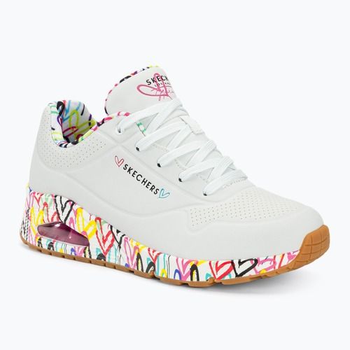 SKECHERS Damen Schuhe Uno Loving Love weiß/multi