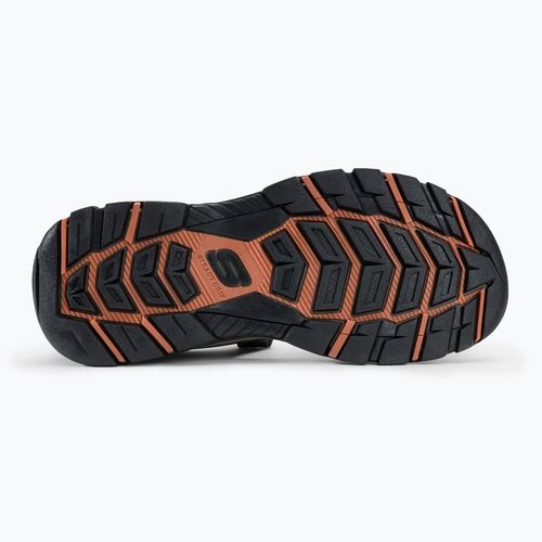 Sandalen Herren SKECHERS Tresmen Ryer olive/black/orange