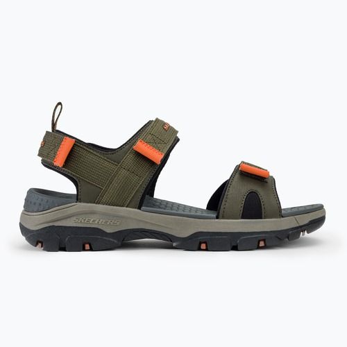 Sandalen Herren SKECHERS Tresmen Ryer olive/black/orange