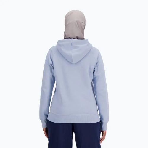 Damen New Balance Core Fleece Hoodie hell lila