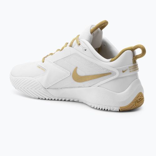 Volleyballschuhe Nike Zoom Hyperace 3 white/mtlc gold-photon dust