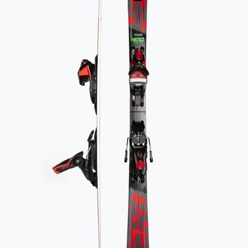 Rossignol Hero Elite ST TI K Abfahrtsski + SPX14 Bindung schwarz/rot
