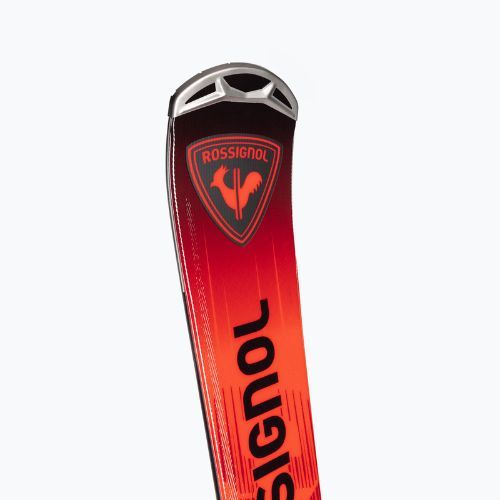 Rossignol Hero Elite ST TI K Abfahrtsski + SPX14 Bindung schwarz/rot