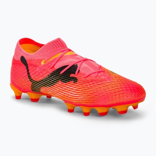 PUMA Future 7 PRO+ FG/AG sunset glow/puma schwarz/sun stream Fußballschuhe