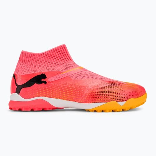 PUMA Future 7 Match+ LL TT Fußballschuhe sunset glow/puma schwarz/sun stream