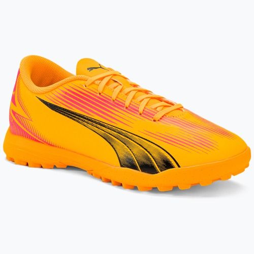 PUMA Ultra Play TT Sunset Glow/Puma Schwarz/Sun Stream Fußballschuhe
