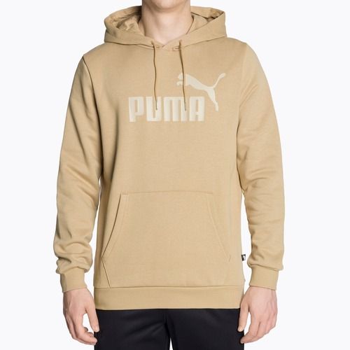 Herren Hoodie Sweatshirt PUMA Essentials Big Logo Hoodie FL prairie tan
