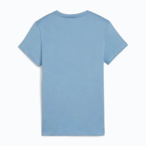 PUMA ESS Logo Tee für Damen zen blau