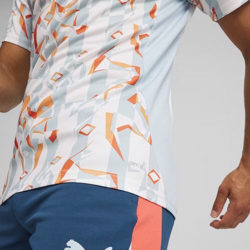 Männer Fußballtrikot PUMA Neymar JR Kreativität Jersey puma weiß/heiße Hitze
